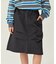 WEB限定  KUDOZ.B シャカシャカナイロンスカート  6分丈