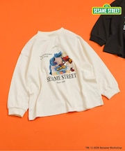 SESAME STREET フォトアート長袖Tシャツ