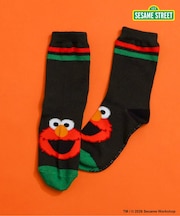 【リンク】SESAME STREET フェイスモチーフソック