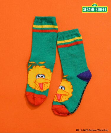 【リンク】SESAME STREET フェイスモチーフソック