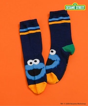 【リンク】SESAME STREET フェイスモチーフソック