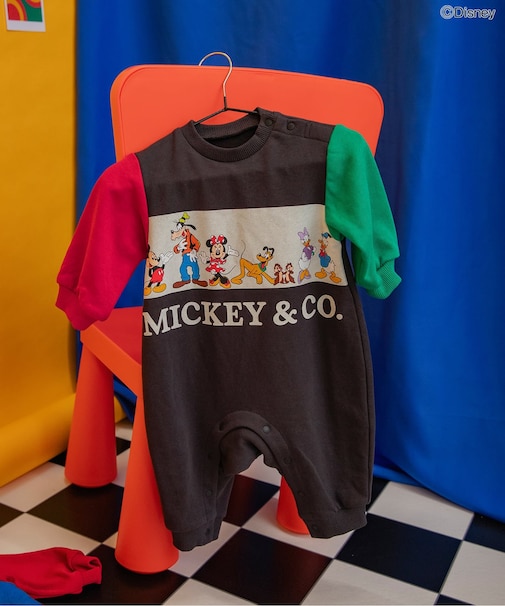 ディズニーキャラクター / サガラワッペンカバーオール