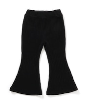 ベロアフレアパンツ(セットアップ可) 10分丈