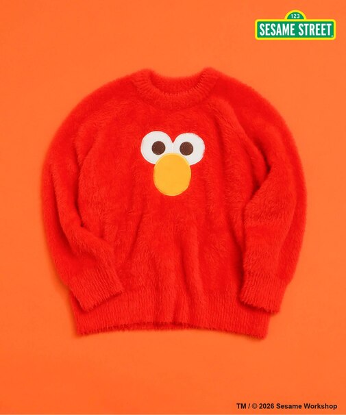 SESAME STREET なりきりシャギーニット