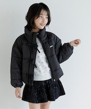 【保温】りぼん中綿アウター