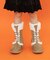 編み上げムートンブーツ