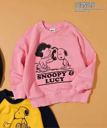 PEANUTSコラボ ラグラントレーナー