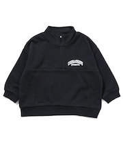 WEB限定  ハーフジップ裏毛トレーナー