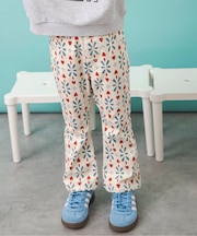 あったかフレアエブリパンツ  10分丈 スーパーストレッチ