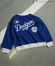 WEB限定 【MLB】バックプリントBIGロゴトレーナー(オトナ)