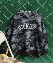 WEB限定【Dickies】カモフラ総柄パーカー