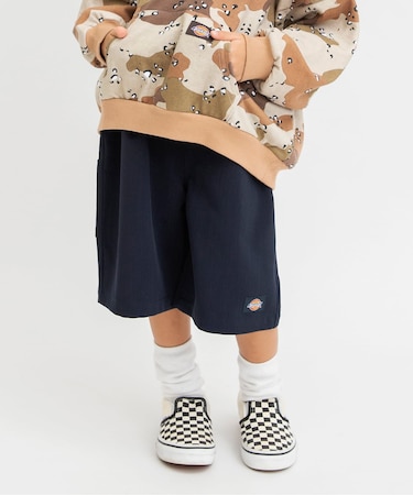 WEB限定【Dickies】ワークショーツ 6分丈