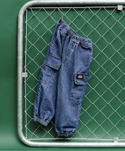 WEB限定【Dickies】デニムカーゴパンツ 10分丈