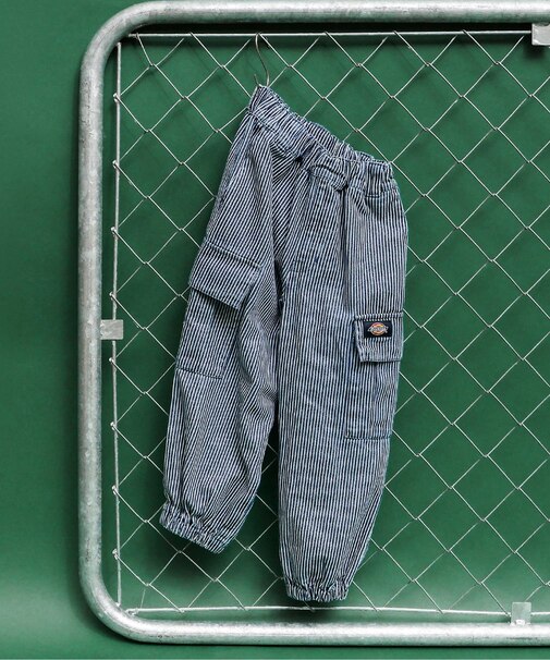 WEB限定【Dickies】デニムカーゴパンツ 10分丈