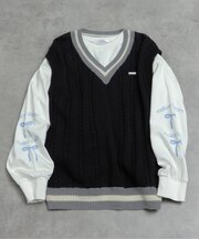 ベスト＆トレーナーセット