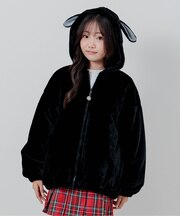 ひつじ耳エコファーアウター