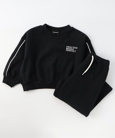 WEB限定 あったか裏起毛ゆったりセットアップ