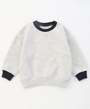 WEB限定  あったか裏起毛 無地＆ボーダートレーナー