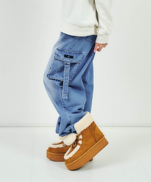 ロングベルトカーゴパンツ