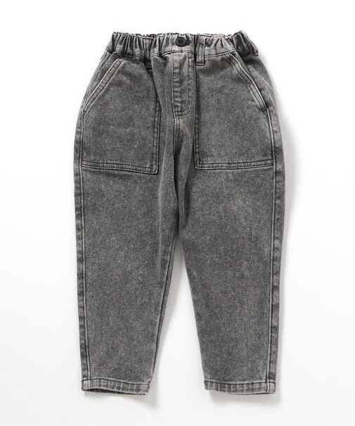 あったかのびのび加工パンツ  10分丈 ストレッチ