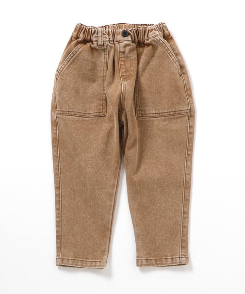 あったかのびのび加工パンツ  10分丈 ストレッチ