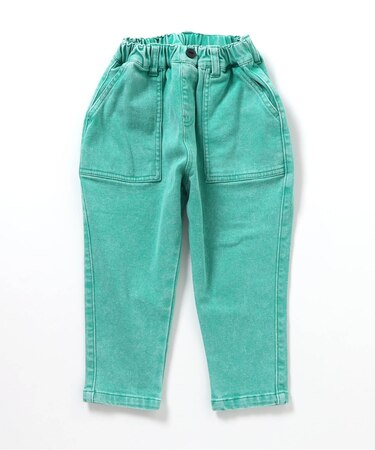 あったかのびのび加工パンツ  10分丈 ストレッチ