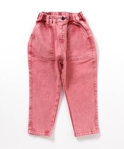 あったかのびのび加工パンツ 10分丈 ストレッチ