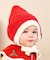 クリスマスニットボンネット