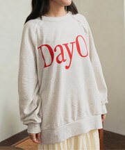 WEB限定 【DayOr】ロゴプリント裏毛トレーナー(大人)