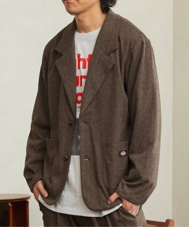 WEB限定【Dickies】 カットテーラードJK(大人)セットアップ可