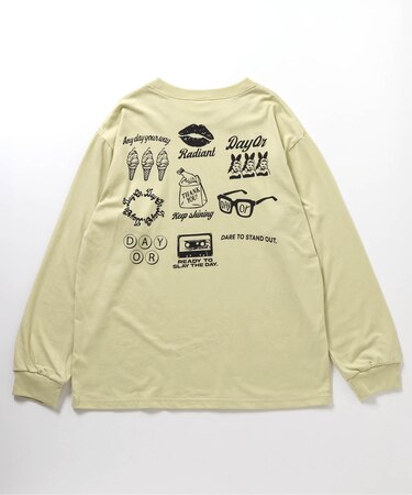 WEB限定 【DayOr】フォトプリントロンT(大人)