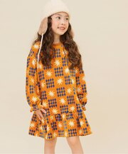 【リンク】あったかふわとろ総柄ワンピース