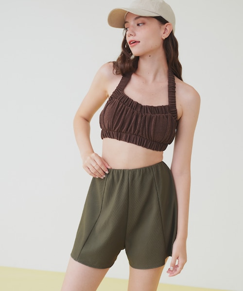 スタイルミキサー　タックワンピーススイムウェア stylemixer スタイルミキサー／タックワンピーススイムウェア