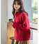 ハイネックふわっとタッチニット