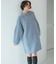 ビッグシルエットミニ丈ニットワンピース