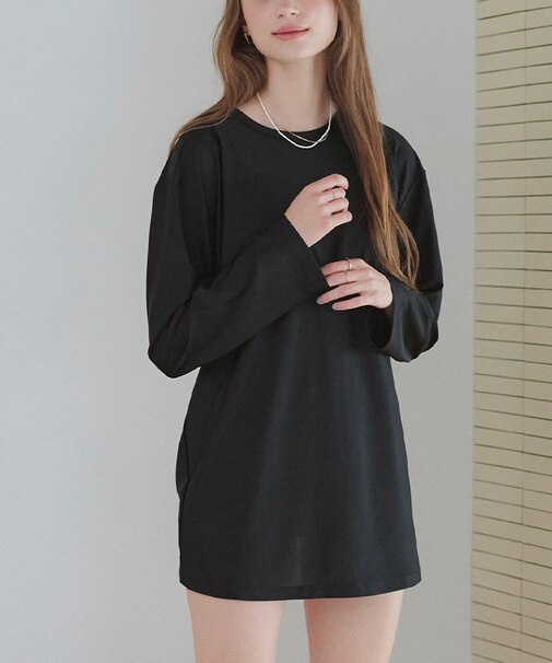 バックシャンロングラッシュガード