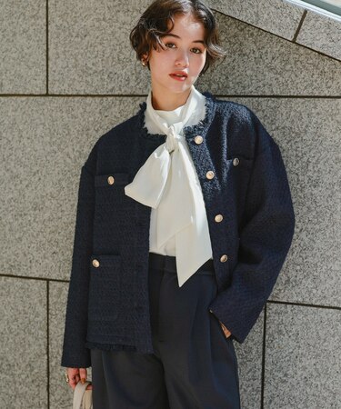 ツイードジャケット