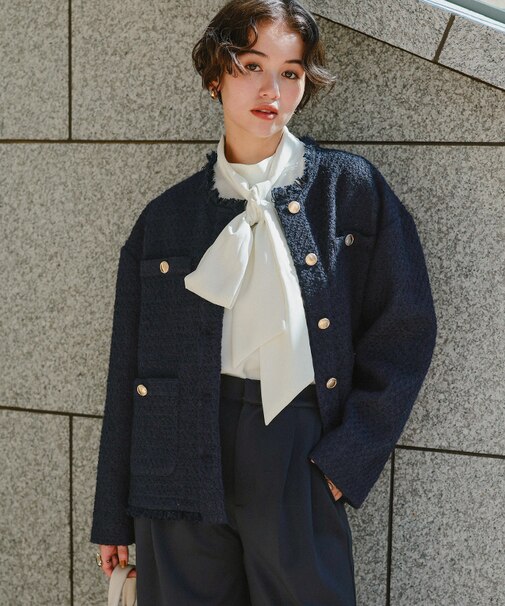 ツイードジャケット