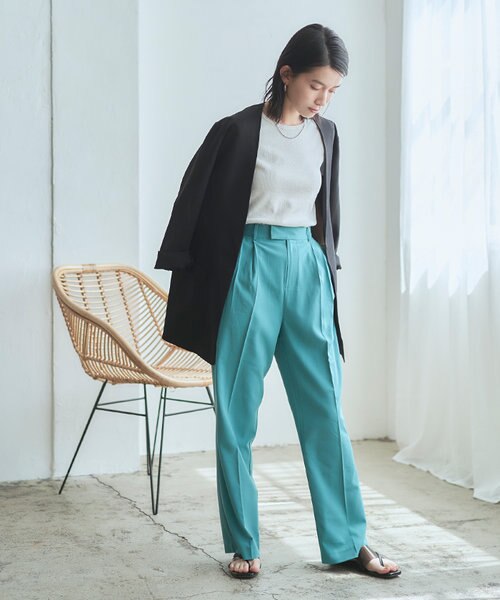 226y*美品 マルティニーク リネンライク ノーカラージャケット. リネンライクノーカラージャケット｜ティティベイトの通販