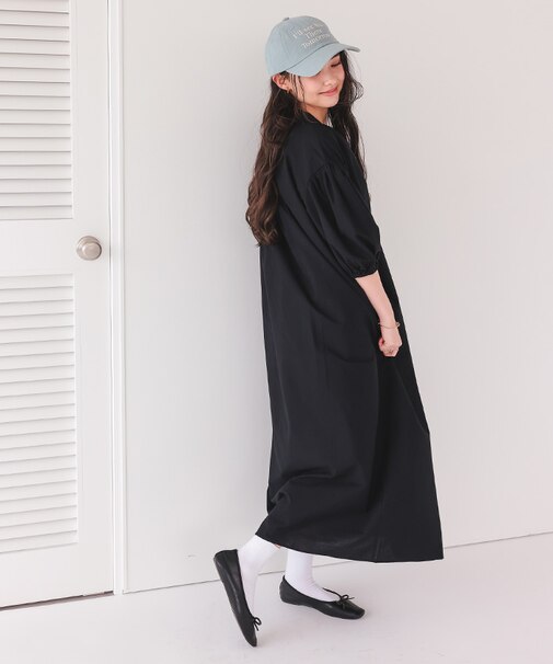 カフタンシャツワンピース