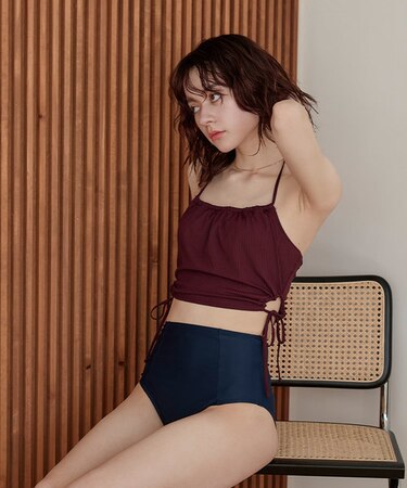 ホルターネックキャミソールビキニ/水着