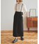 ハイウエストサスペンダー付スカート