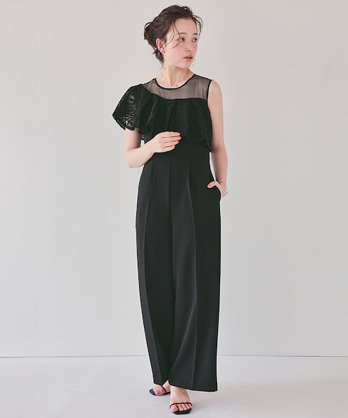 ラッフルレースオールインワン｜ティティベイトの通販｜&mall（アンド