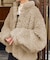 プードルフェイクファーコート