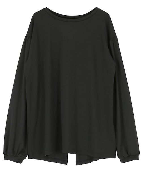 バックスリットボリュームスリーブトップス/ラッシュガード