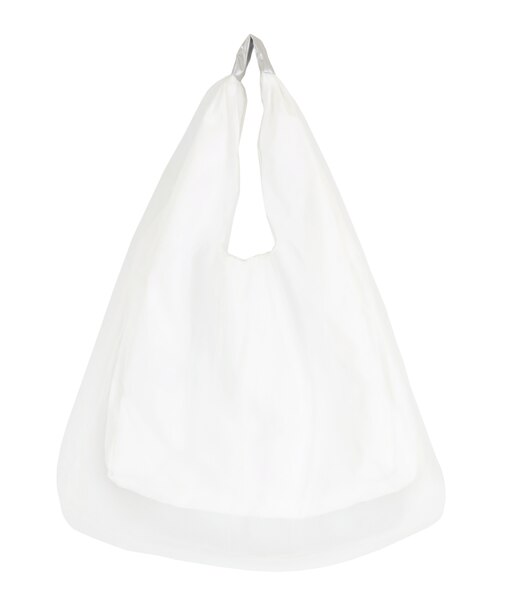 チュールレイヤードトートバッグ