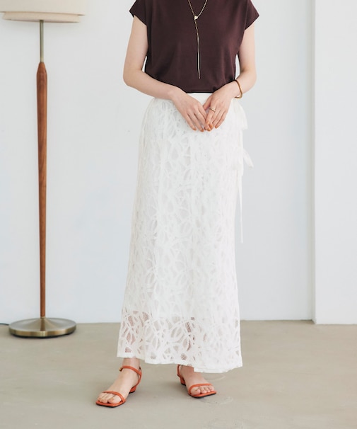 レースラップスカート