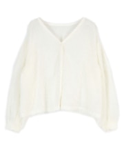 前後2wayフリンジシアートップス