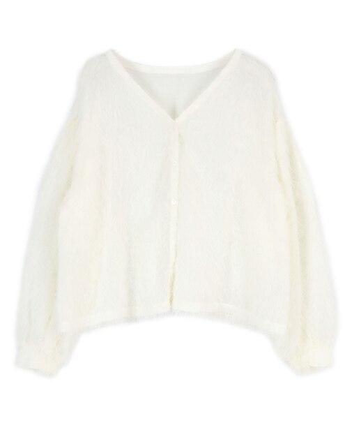 前後2wayフリンジシアートップス