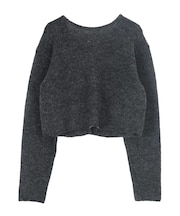 前後2wayリボンデザインニット